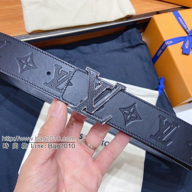 LV新款男士皮帶 路易威登雙面牛皮腰帶  jjp1969